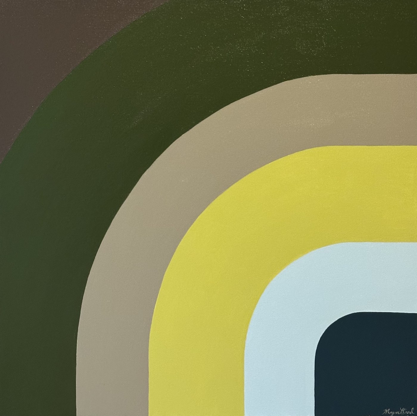Greenway abstract painting